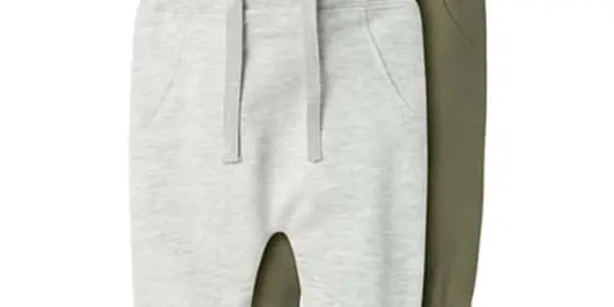 name it Sweathose 2er Pack Nbntakki Light Grey Melange ansehen
