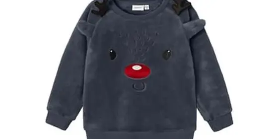 name it Sweatshirt Nmnreindeer Dark Sapphire ansehen
