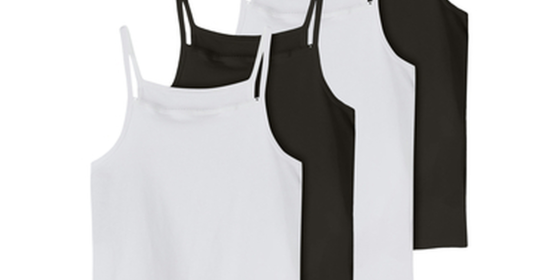 name it Spaghetti Top 4er Pack Black/White ansehen