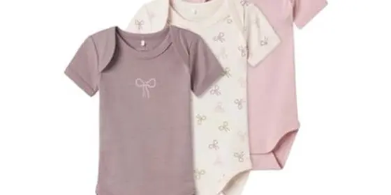 name it Kurzarmbody 3er Pack Barely Pink ansehen