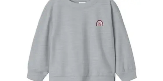 name it Sweatshirt Nmfbiliva Grey Melange ansehen