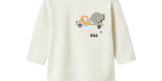 name it Langarmshirt Nbmbimon Cloud Dancer ansehen