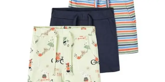 name it Shorts 3er Pack Nbmforis Bright White ansehen