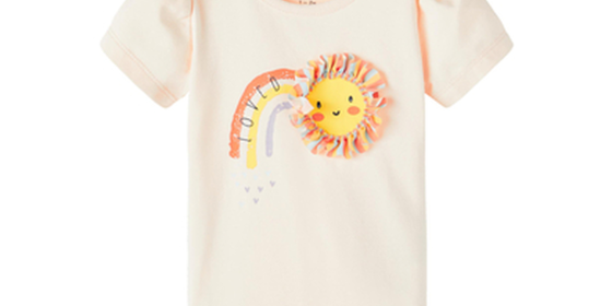 name it T-Shirt Nbfhussie Créme De Pêche ansehen