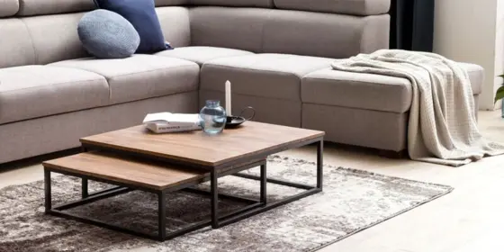 Couchtisch Massivholztisch 2 teilig BIMA Holz Sheesham ansehen