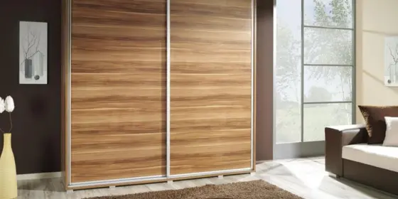 Kleiderschrank GILES Schwebetürenschrank 205x215 cm ansehen