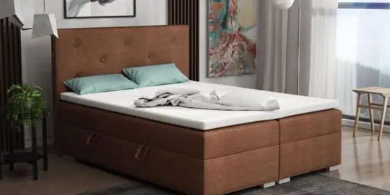 Boxspringbett Schlafzimmerbett PADUA 180x200cm inkl.Bettkasten ansehen