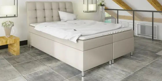 Boxspringbett Schlafzimmerbett DOAN 180x200cm inkl.Bettkasten ansehen