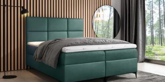 Boxspringbett Schlafzimmerbett HUDSON 180x200cm inkl.Bettkasten ansehen
