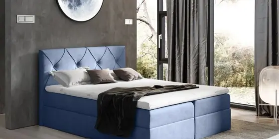 Boxspringbett Schlafzimmerbett LEWIS 180x200cm in div. Farbvarianten ansehen