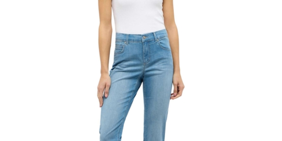 Angels Straight Jeans Cici in Light Blue Used ansehen