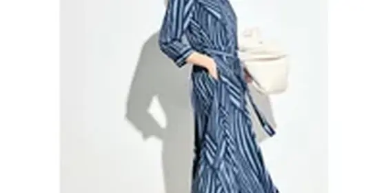 Cecil Damen Viskose Kleid in Blau, Gr: XS ansehen