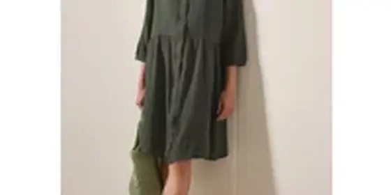 Cecil Damen Musselin Kleid in Grün, Gr: XS ansehen