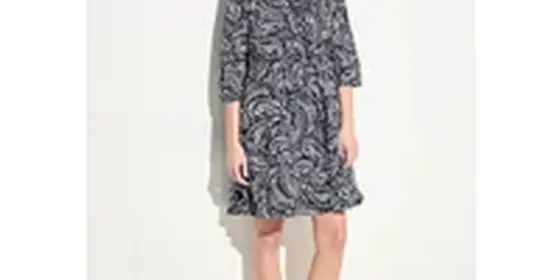 Cecil Damen Tunika Print Kleid in Schwarz, Gr: L ansehen