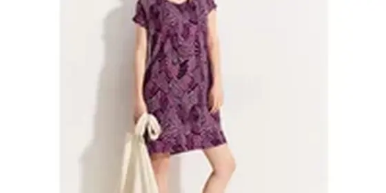 Cecil Damen Sommerkleid mit Print in Rot, Gr: S ansehen
