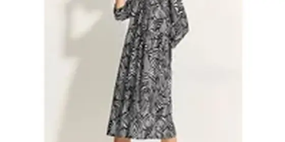 Cecil Damen Tunika Kleid mit Print in Schwarz, Gr: XS ansehen