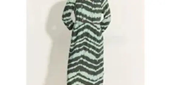 Cecil Damen Tunika Kleid mit Print in Grün, Gr: L ansehen