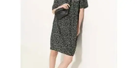 Cecil Damen Sommerkleid mit Print in Schwarz, Gr: S ansehen