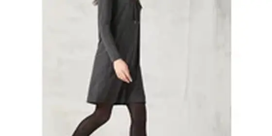 Cecil Damen Kleid im Nadelstreifen-Look in Grau, Gr: XL ansehen