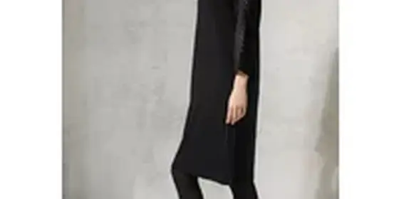 Cecil Damen Kleid mit Mesh-Details in Schwarz, Gr: S ansehen