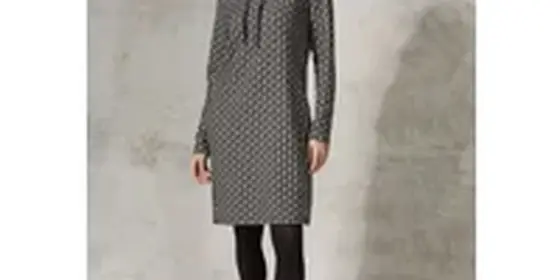 Cecil Damen Jacquard Kleid in Schwarz, Gr: XS ansehen