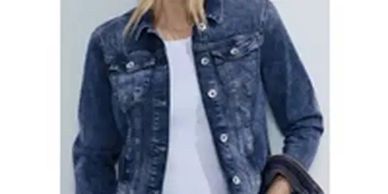 Cecil Damen Blaue Jeansjacke in Blau, Gr: XS ansehen