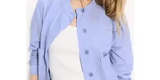 Cecil Damen Chambray Jacke in Blau, Gr: XXL ansehen