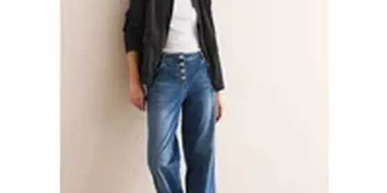 Cecil Damen Satin-Blouson in Schwarz, Gr: S ansehen