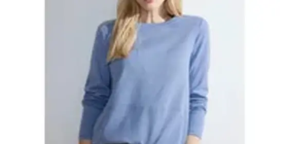 Cecil Damen Jacquard Shirt in Blau, Gr: XXL ansehen