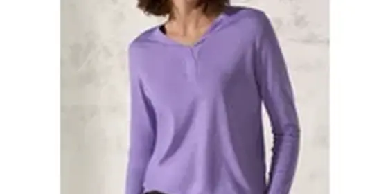 Cecil Damen Tunika-Shirt in Lila, Gr: M ansehen