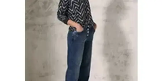 Cecil Damen Bedrucktes Shirt in Schwarz, Gr: XS ansehen