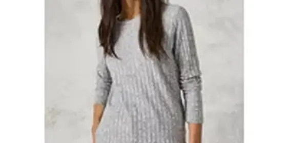 Cecil Damen Shirt mit Rippenstruktur in Grau, Gr: XXL ansehen