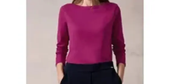 Cecil Damen Shirt mit U-Boot-Ausschnitt in Pink, Gr: XXL ansehen
