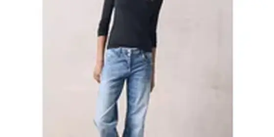 Cecil Damen Shirt mit Rundhals in Blau, Gr: XL ansehen