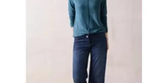 Cecil Damen Cosy Langarmshirt in Blau, Gr: XXL ansehen