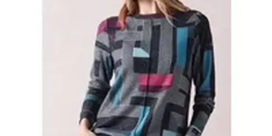 Cecil Damen Kuscheliges Shirt in Blau, Gr: XXL ansehen