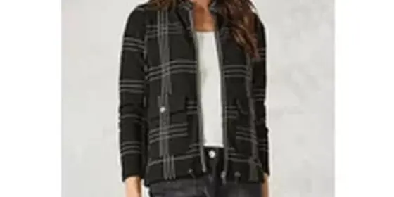Cecil Damen Jaquard-Jacke in Schwarz, Gr: XXL ansehen