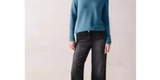 Cecil Damen Strukturiertes Cosy Shirt in Blau, Gr: L ansehen