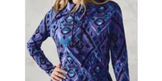 Cecil Damen Langarmshirt mit Print in Lila, Gr: XXL ansehen