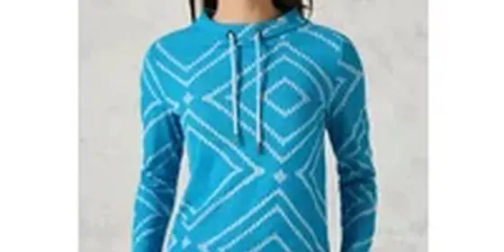 Cecil Damen Jaquard-Shirt in Blau, Gr: XS ansehen