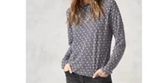 Cecil Damen Shirt mit U-Boot-Ausschnitt in Grau, Gr: XS ansehen