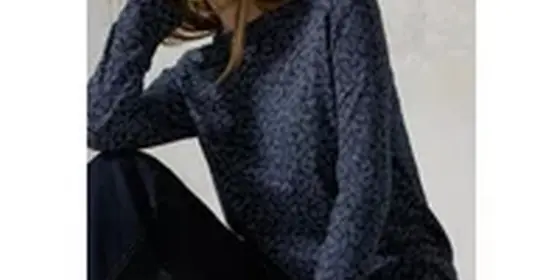 Cecil Damen Shirt mit U-Boot-Ausschnitt in Blau, Gr: L ansehen