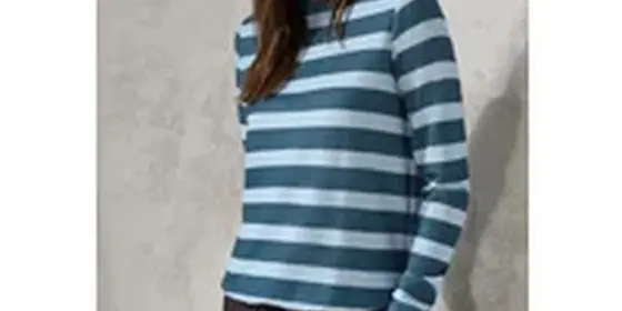 Cecil Damen Shirt im Melange-Look in Blau, Gr: XL ansehen