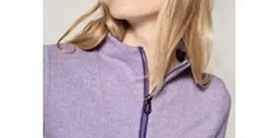 Cecil Damen Shirt im Melange-Look in Lila, Gr: L ansehen