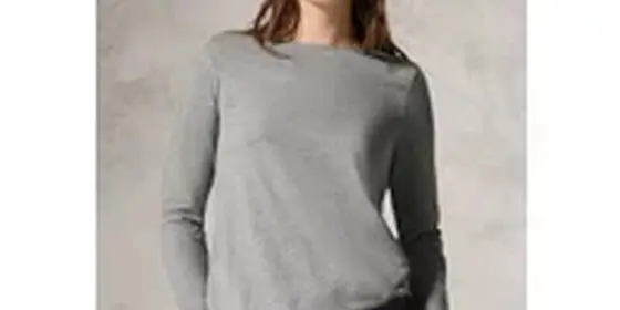 Cecil Damen Shirt im Melange-Look in Grau, Gr: L ansehen