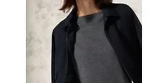 Cecil Damen Shirt im Melange-Look in Schwarz, Gr: XS ansehen