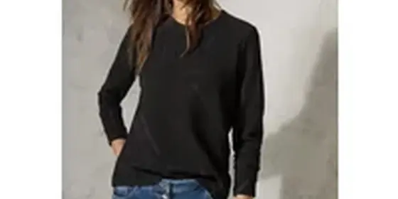 Cecil Damen Jaquard Shirt in Schwarz, Gr: XL ansehen