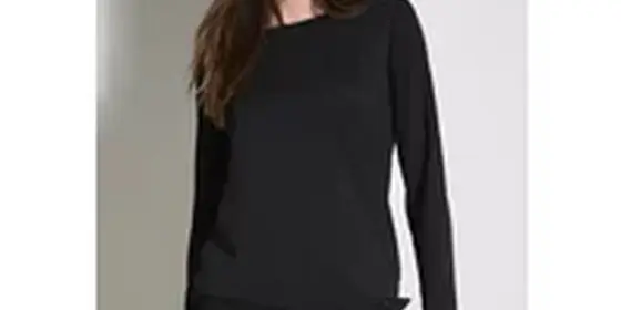 Cecil Damen Shirt mit Knoten am Saum in Schwarz, Gr: XS ansehen