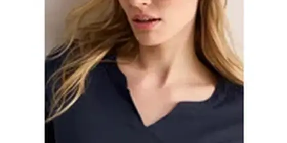 Cecil Damen Shirt im Tunika-Look in Blau, Gr: XS ansehen