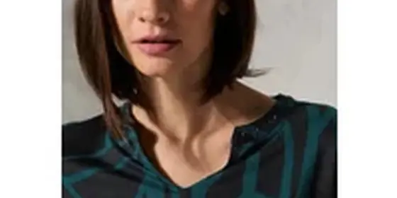 Cecil Damen Print-Shirt mit Ziersteinen in Schwarz, Gr: XL ansehen